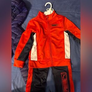 brand new kids puma sweatsuit!